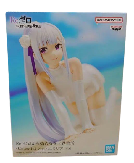 Re Zero Emilia Celestial vivi figure BANPRESTO | eBay