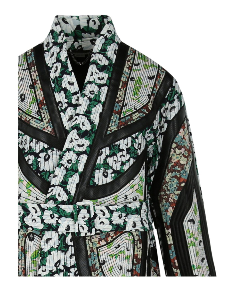 ダウンジャケット・コート Stella Mccartney Striped Print Belted Coat Stella McCartney Womens Striped Print Belted Coat | eBay