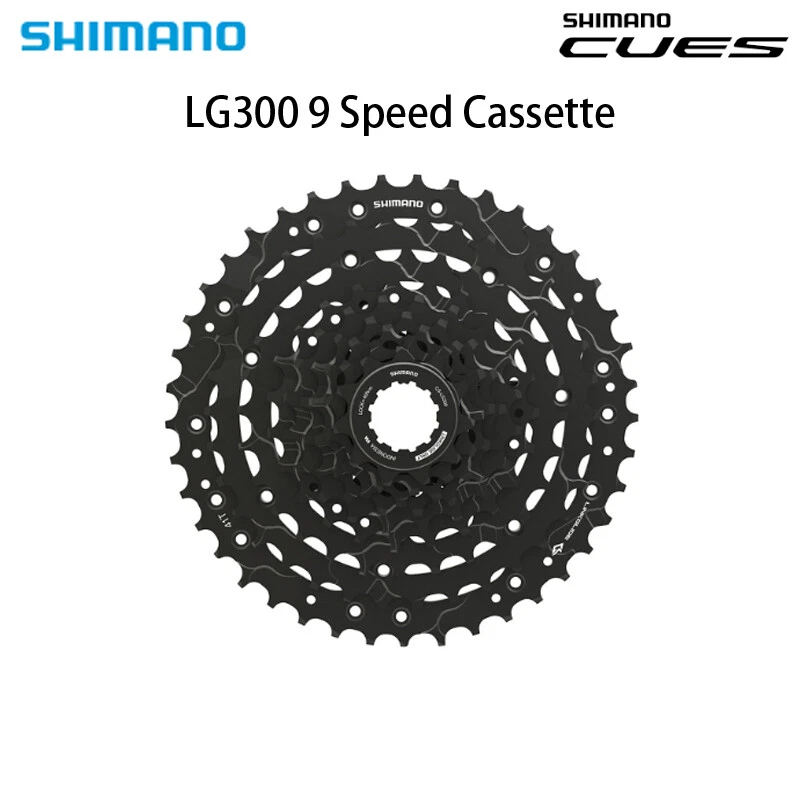 Cassette Shimano Cues CS-LG300 9 velocidades LINKGLIDE 36T 41T 46T Foto 2 de 3