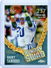 2024 Topps Chrome - Sunday Swag Barry Sanders # SS-15