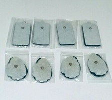 Electrode Pulse Digital Massager Re-Usable 8-pack Self-Adhesive Button Pads