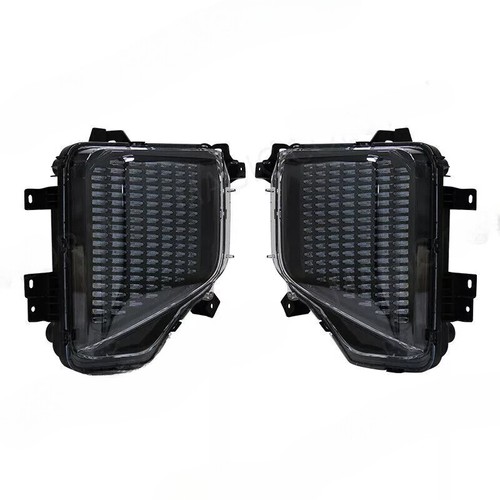 For Mitsubishi L200 Triton 2019-2022 LED Fog Light Daytime Running Lamp W/ Turn - Picture 3 of 8