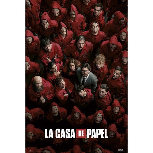 Grupo Erik Mehrfarbig Poster La Casa De Papel Guerra - Image 2
