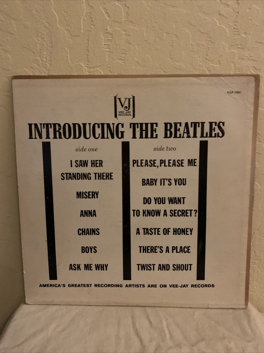 Introducing The Beatles Black Silver Label VG+/VG+ | eBay