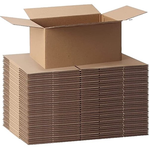 100 Pack 11x6x6 Corrugated Cardboard Shipping Boxes – Small Moving Boxes Mailing Cartons