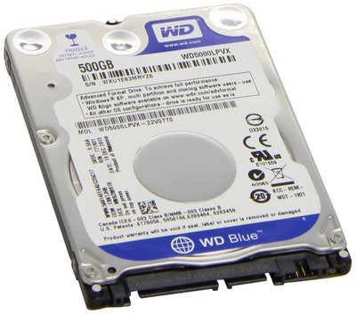 (NEW) WESTERN DIGITAL 500GB 2.5'' SATA 5400RPM LAPTOP PC HD HARD DRIVE WD5000LPVX