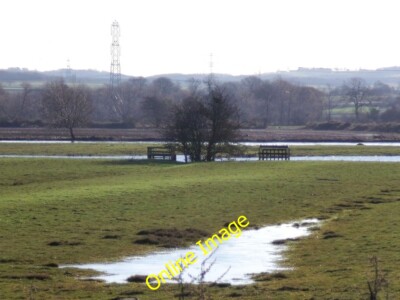 Photo 6x4 Two Trents Twyford/SK3228 Heavy winter rain caused an old loop c2012
