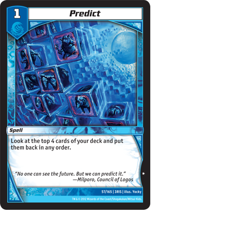 Kaijudo X3 PREDICT Common #57/165 3RIS (Playset) Rise of the Duel