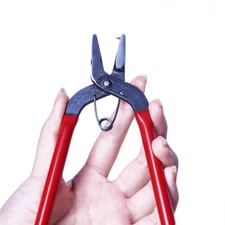 6.1" Professional Beading Jewelry Pliers Bead Hole Punch for 1mm Hole Hand Tool