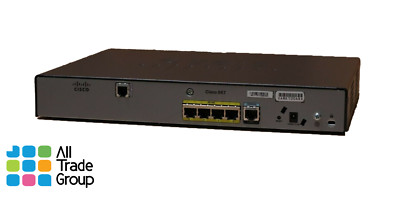 CISCO867 4port 10/100 FE managed switch ADSL2/2+ over POTS NEW