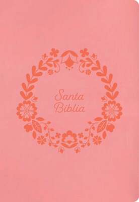 Rvr 1960 Biblia Para Regalos Y Premios, Rosa Símil Piel: New