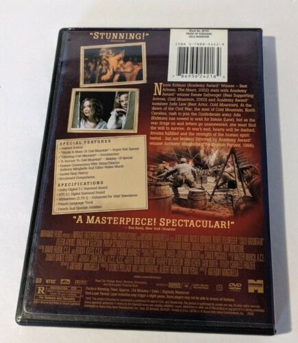 Cold Mountain (DVD, 2004, 2-Disc Set, Collector's & Widescreen Editions) - Picture 3 of 5