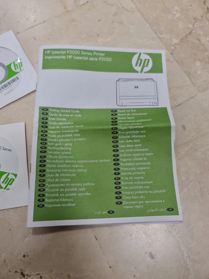 Driver software cd iNSTALLAZIONE HP LASERJET P2050 + MANUALE CE457-60105 - Immagine 3 di 4