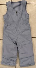 Columbia Toddlers Girls Boys Buga Fleece Waterproof Snow Bibs Powder Blue Sz 3T