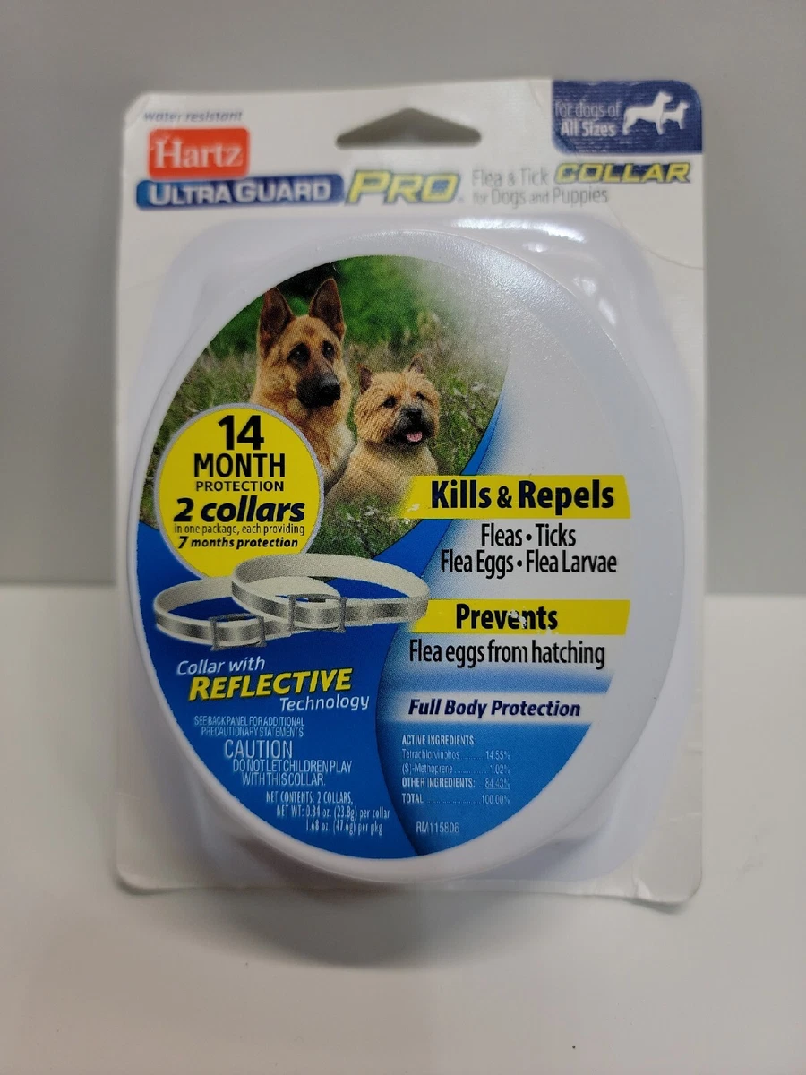 Hartz UltraGuard Pro Reflective Flea Tick Collar for Dogs and