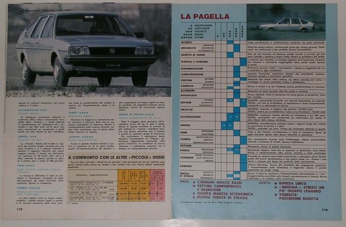 Test Drive Prova 1981 VOLKSWAGEN PASSAT GLS / PASSAT GL DIESEL - 第 6/6 張圖片
