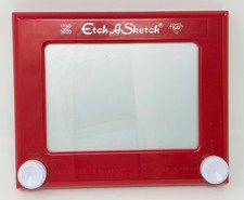 Etch A Sketch 60th Anniversary Edition 2020 Magic Screen Red Classic Drawing Toy