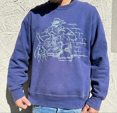 Supreme Hoodie Dice Crewneck Washed Navy
