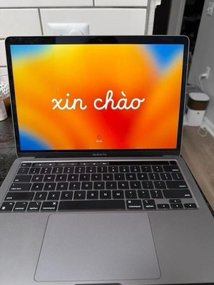Apple MacBook Pro 13-inch M1 2020 Gray, 8GB RAM, macOS Ventura, USB-C