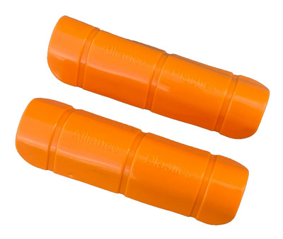 Hose Protector Assembly Orange Hose Guard, 8'' Long, HP8-O (Lot of 2)