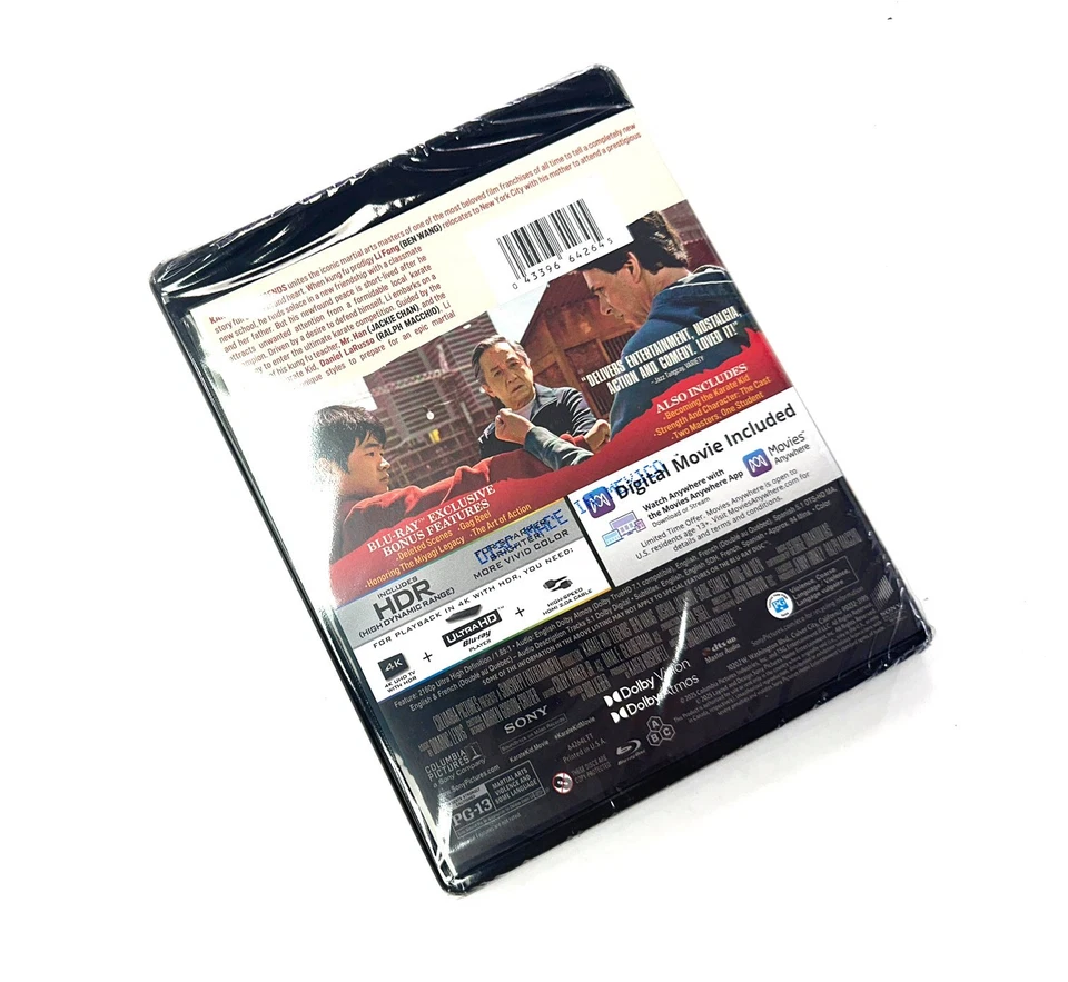 Karate Kid Legends (4k Ultra HD, Blu-Ray + Digital, 2025) Brand NEW & Sealed Foto 2 de 2