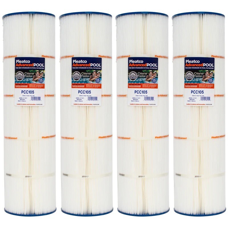 Pleatco PCC105-PAK4 Clean & Clear Plus 420 Pool Filter - 4 Pack