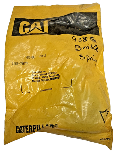 Caterpillar Cat 1337675 133-7675: Torsion Spring Genuine OEM New In Bag ...