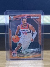 2024-25 PANINI PRIZM BLACK ALEX SARR RC #46 20/225 Basketball WIZ Number Match💥