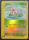 POKEMON WEEDLE 114/144 REVERSE - ENGLISH