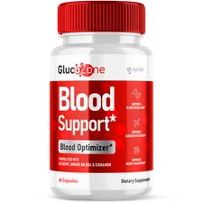 GlucoZone Blood Optimizer, Gluco Zone Glycogen Formula Supplement 60 Capsules