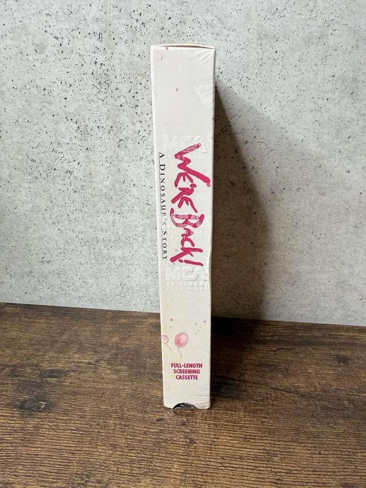 We’re Back! A Dinosaur’s Story VHS Sealed Promotional Screener Rare - Image 3 of 4