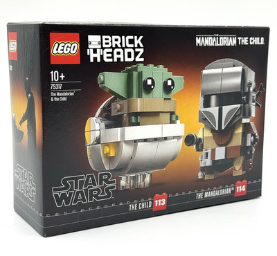 LEGO Brickheadz 75317 Star Wars The Mandalorian & The Child Mando Das Kind NEU