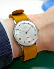 Levrette Vintage Watch 1950s Men 35 mm Mechanical Swiss Leather Classic