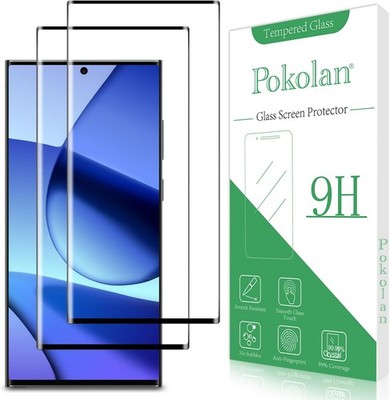 2PCS Screen Protector for Samsung Galaxy S23 Ultra 3D Curved Full Coverage Anti