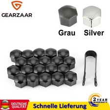 20 Stück Radschrauben Radmutter Bolzen Kappen Abdeckung 17mm Abdeckungen