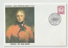 16/1/1971 UK GB Cover - National Army 3/5 - General Sir John Moore