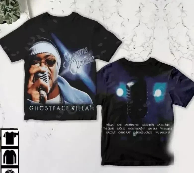 Ghostface Killah Clientele Album Cover AOP 3D T-shirt PP3087 | eBay