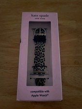 Kate Spade New York Leopard Print Apple Watch Band , 38/40/41mm new in box