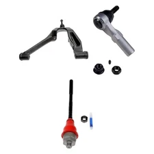 For Chevy Silverado 3500 HD 07-10 Control Arm with Ball Joint and Tie Rod End