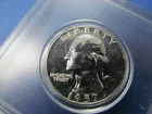 1957 PROOF WASHINGTON QUARTER  - MIRRORLIKE MINT STATE!