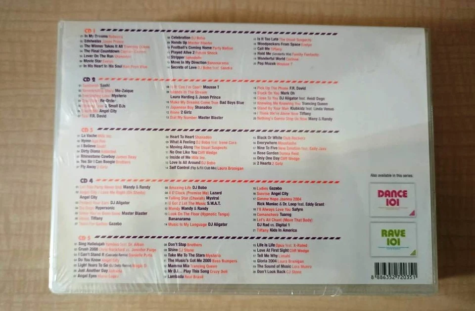 Dance 101 Vol.2 CD Biggest One-Stop Dance Hits Collection Shanadoo DJ Bobo Sash - Image 2 of 4