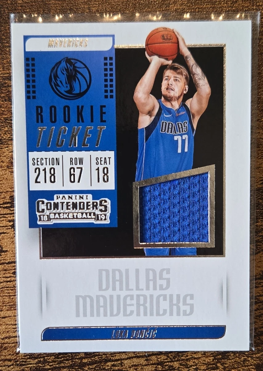 2018-19 Panini Contenders - Luka Dončić #RT-LDC for sale | eBay