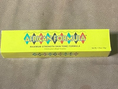 African Formula Maximum Strength Skin Tone Cream for Face, Dark Spots, 1.76oz