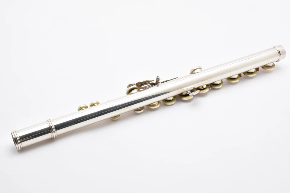 【Completamente revisionato】Yamaha YFL -714 Testa CE in argento massiccio... - Immagine 3 di 4