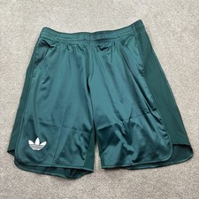 Adidas Ergo Shorts Pro Mens Large Aurora Ivy Green 9" Inseam Tennis JN0782 NEW