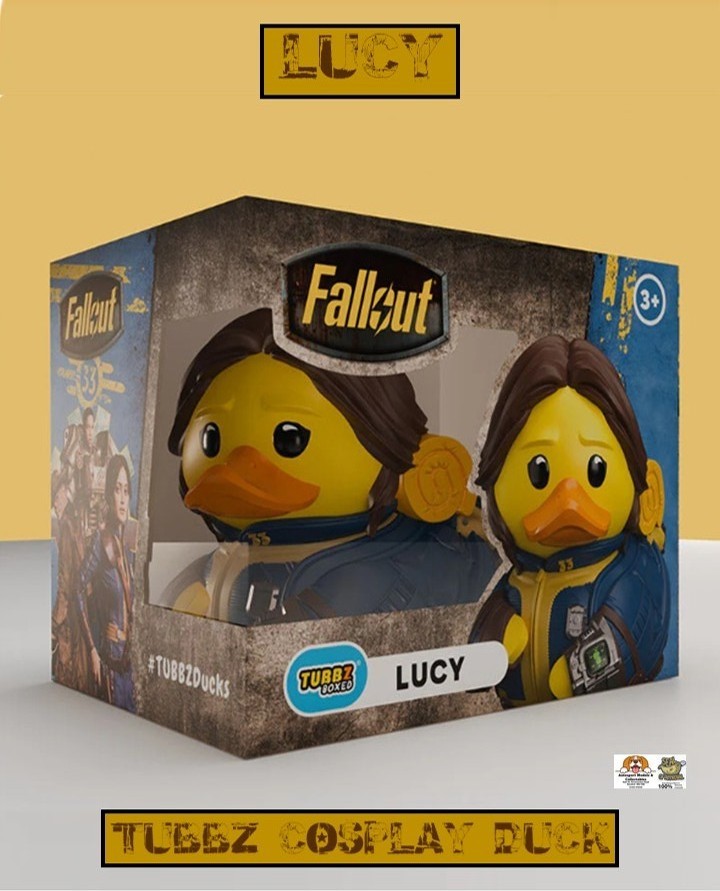 Tubbz Cosplay Duck : Fallout TV : Lucy MacLean Boxed Edition Rubber Duck