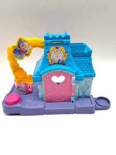 Fisher Price Little People Disney Cinderella's Helpful Friends Home Playset