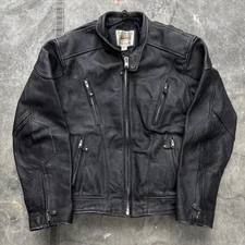Vintage 80s 90s Wilsons Open Road Leather Motorcycle Jacket