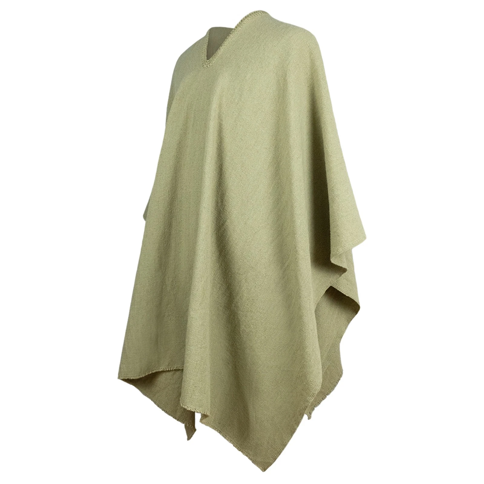 LLAMA WOOL UNISEX | MENS PONCHO WRAP OLIVE GREEN | HANDMADE ANDES COZY SERAPE
Opens in a new window