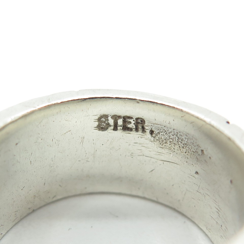 925 Sterling Silver Vintage “Love one another as I have loved you” Ring Size 9.5 eBay